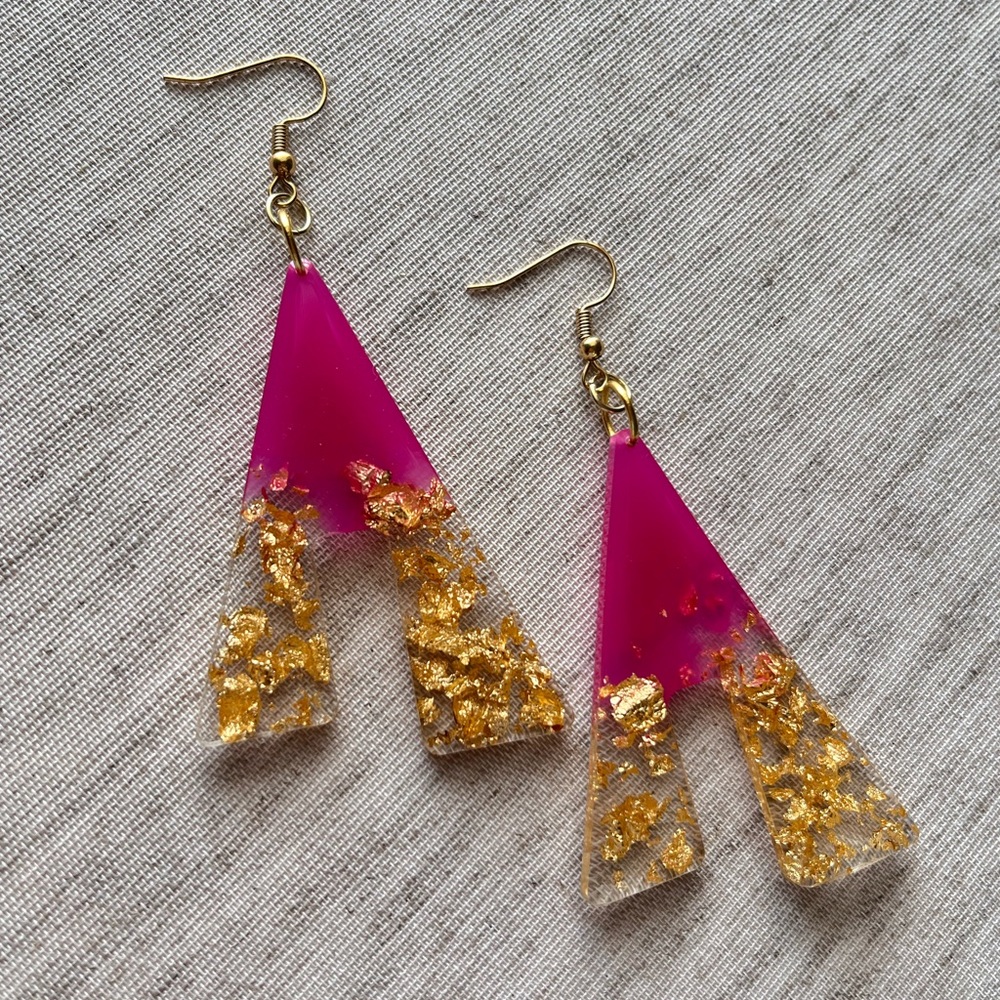 Handmade Resin Earrings